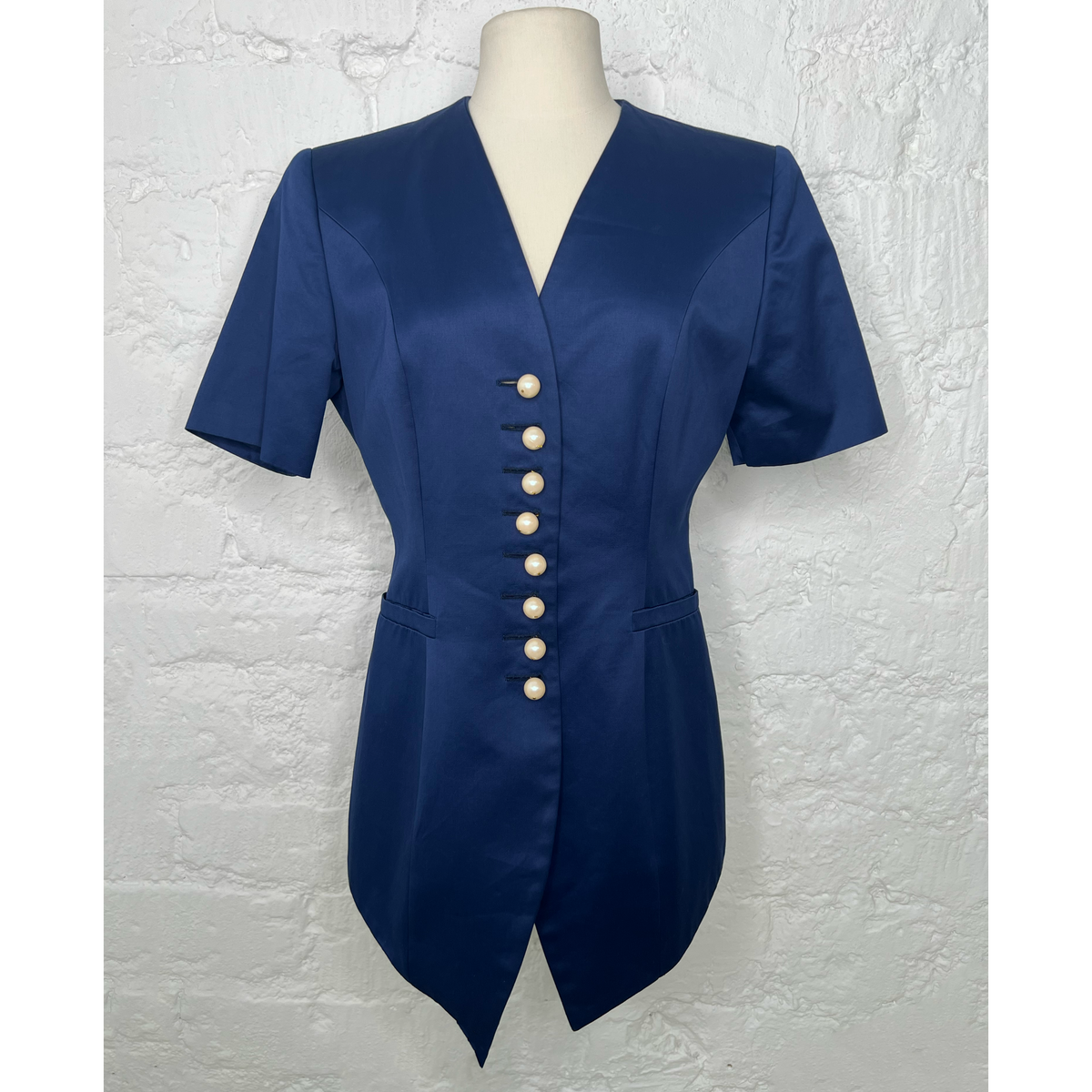 CHRISTIAN DIOR - Navy Blue tailored jacket