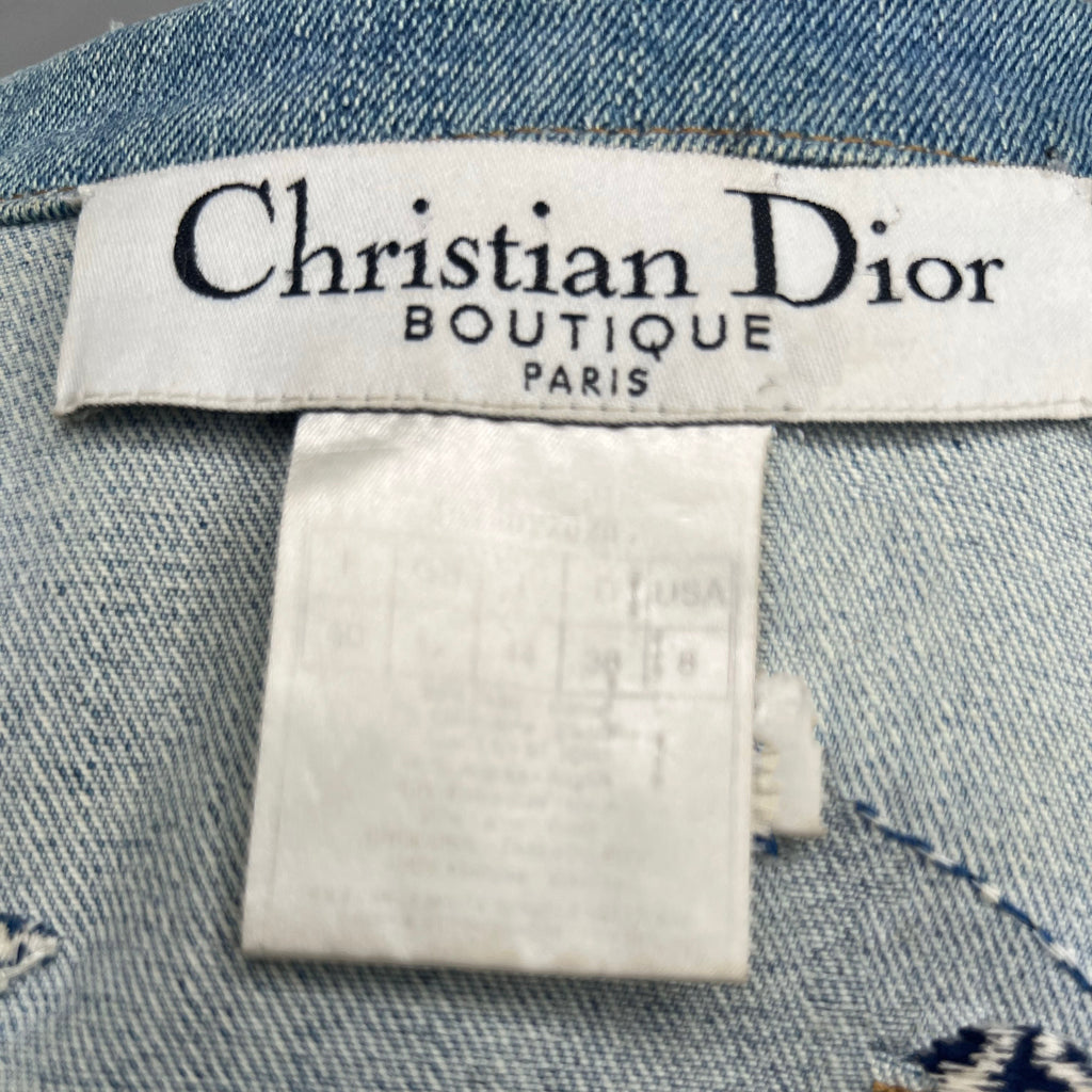 CHRISTIAN DIOR - Set denim blue