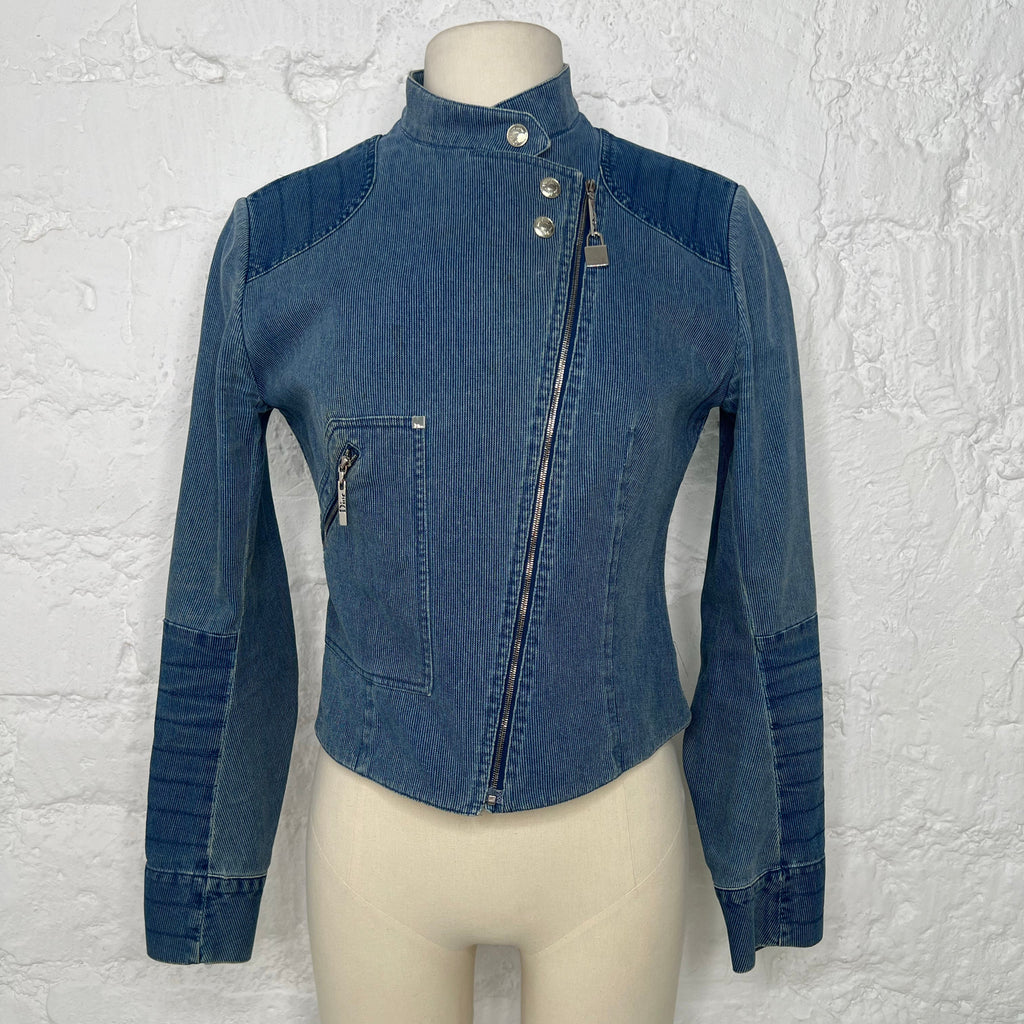 CHRISTIAN DIOR - Short fit jacket perfecto