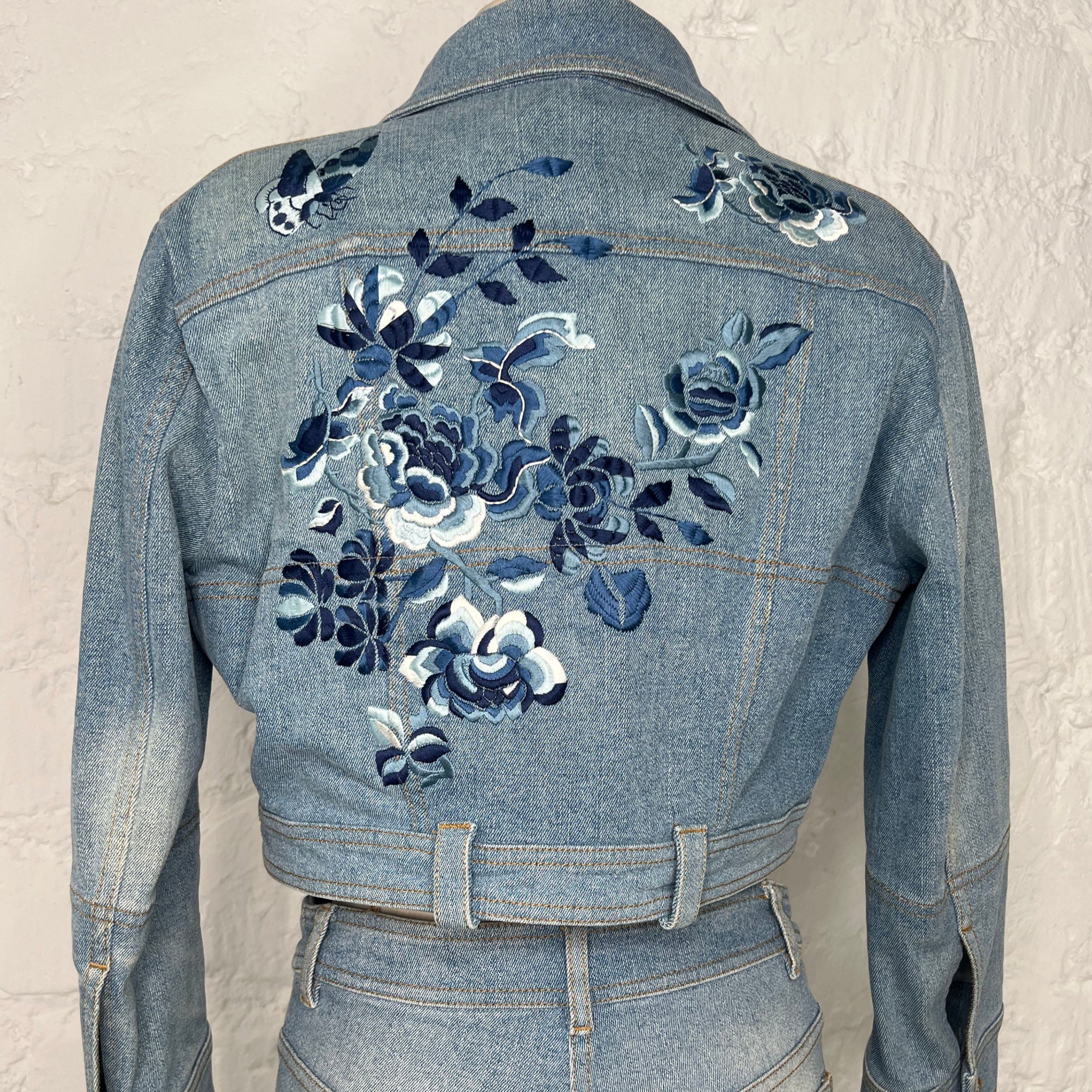 CHRISTIAN DIOR - Set denim blue