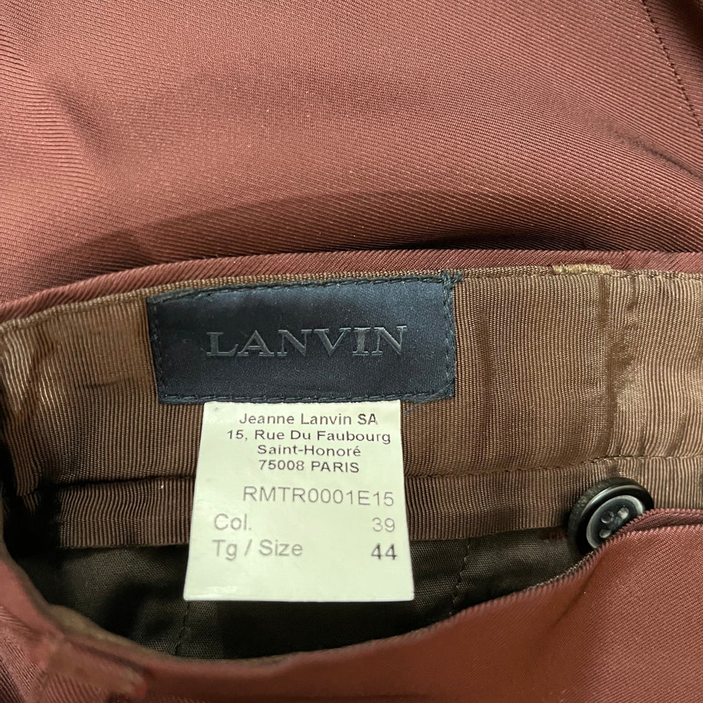 LANVIN LANVIN - Brown Pants - ALE PARIS Luxury Vintage