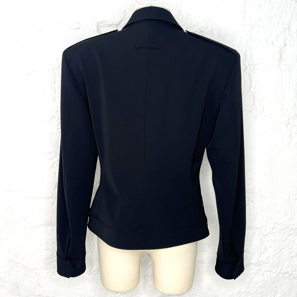 JEAN PAUL GAULTIER JEAN PAUL GAULTIER - Military Black Jacket - ALE PARIS Luxury Vintage