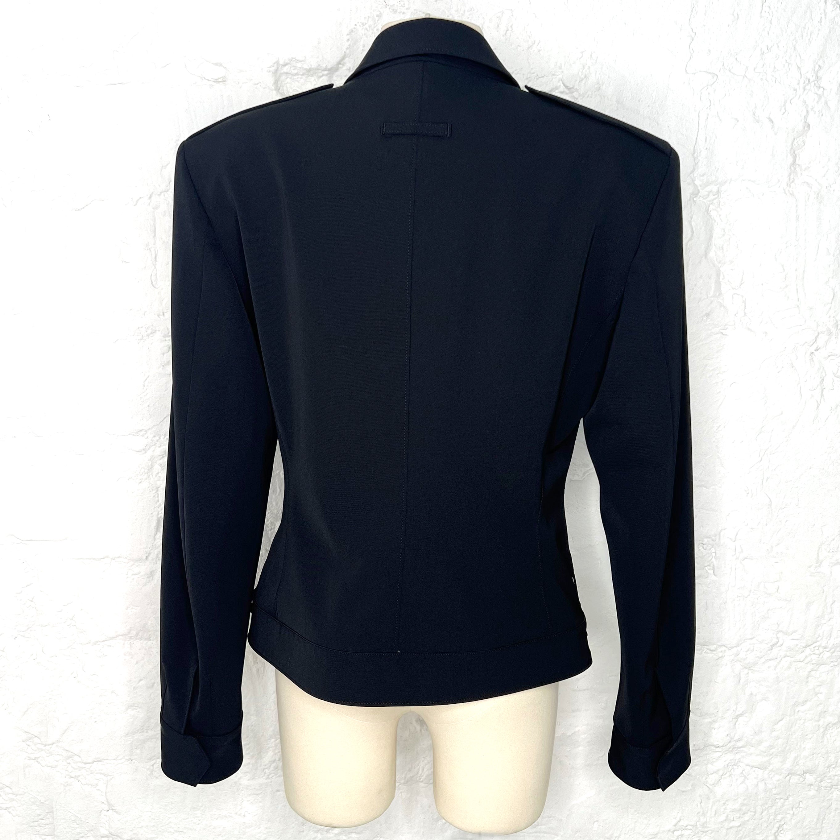 JEAN PAUL GAULTIER JEAN PAUL GAULTIER - Military Black Jacket - ALE PARIS Luxury Vintage