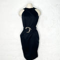 THIERRY MUGLER THIERRY MUGLER - Mi Long Black Dress - ALE PARIS Luxury Vintage