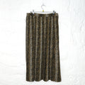 CÉLINE CELINE - Pleated Skirt Printed Leopard - ALE PARIS Luxury Vintage