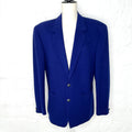 THIERRY MUGLER THIERRY MUGLER - Blue Wool And Cashmere Jacket - ALE PARIS Luxury Vintage