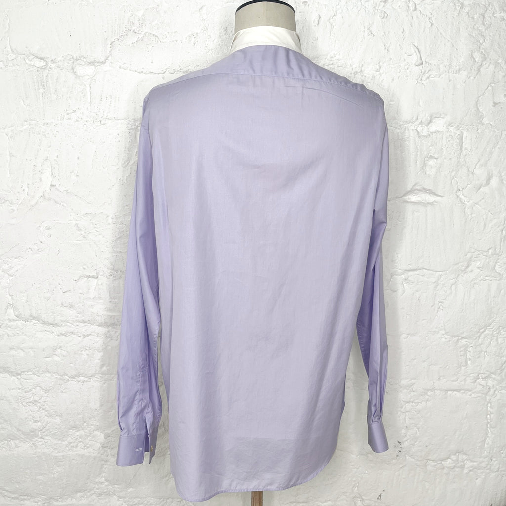 GUCCI GUCCI - Purple Pleated Shirt - ALE PARIS Luxury Vintage