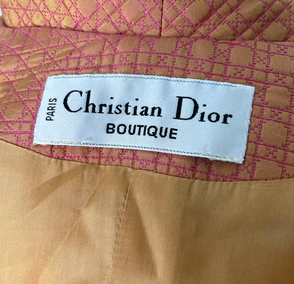 CHRISTIAN DIOR CHRISTIAN DIOR - Orange Silk Set - ALE PARIS Luxury Vintage