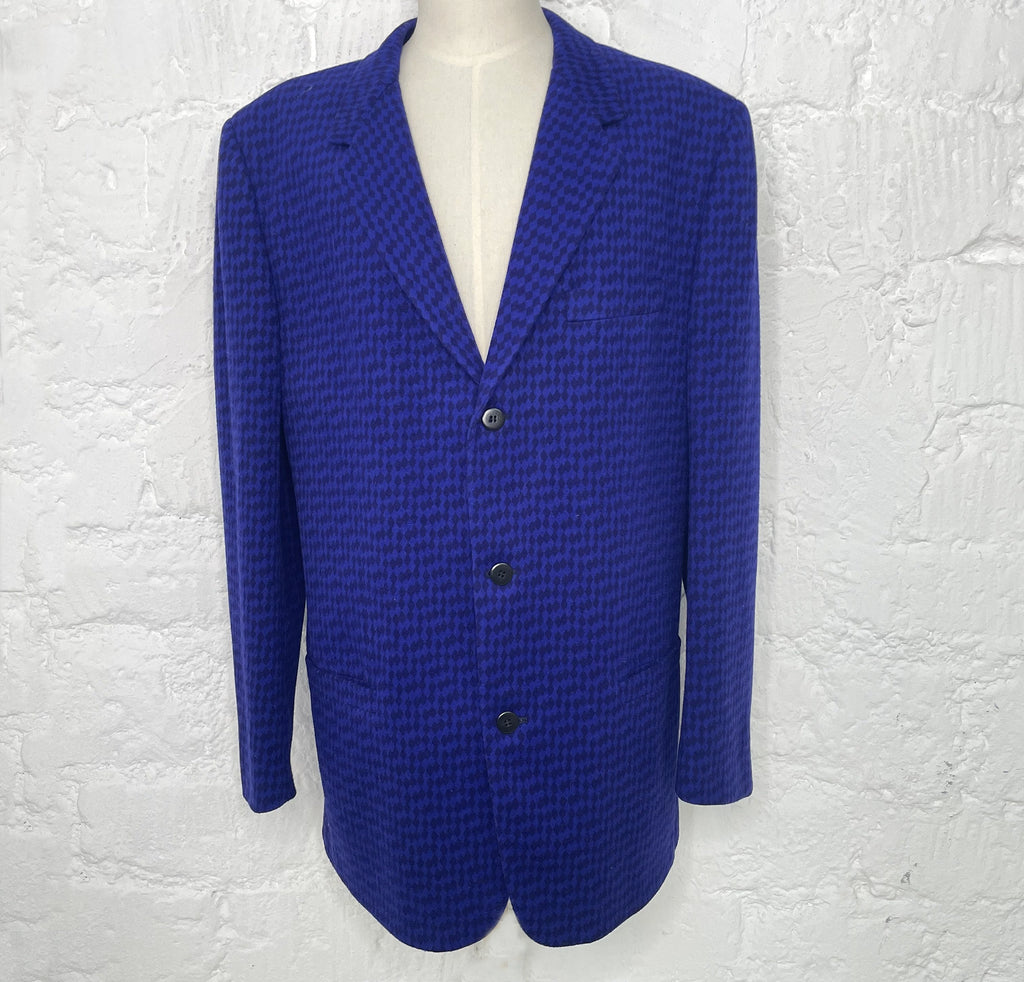 VERSACE VERSACE - Blue Blazer - ALE PARIS Luxury Vintage