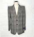GUCCI GUCCI - Grey Checkered Blazer - ALE PARIS Luxury Vintage