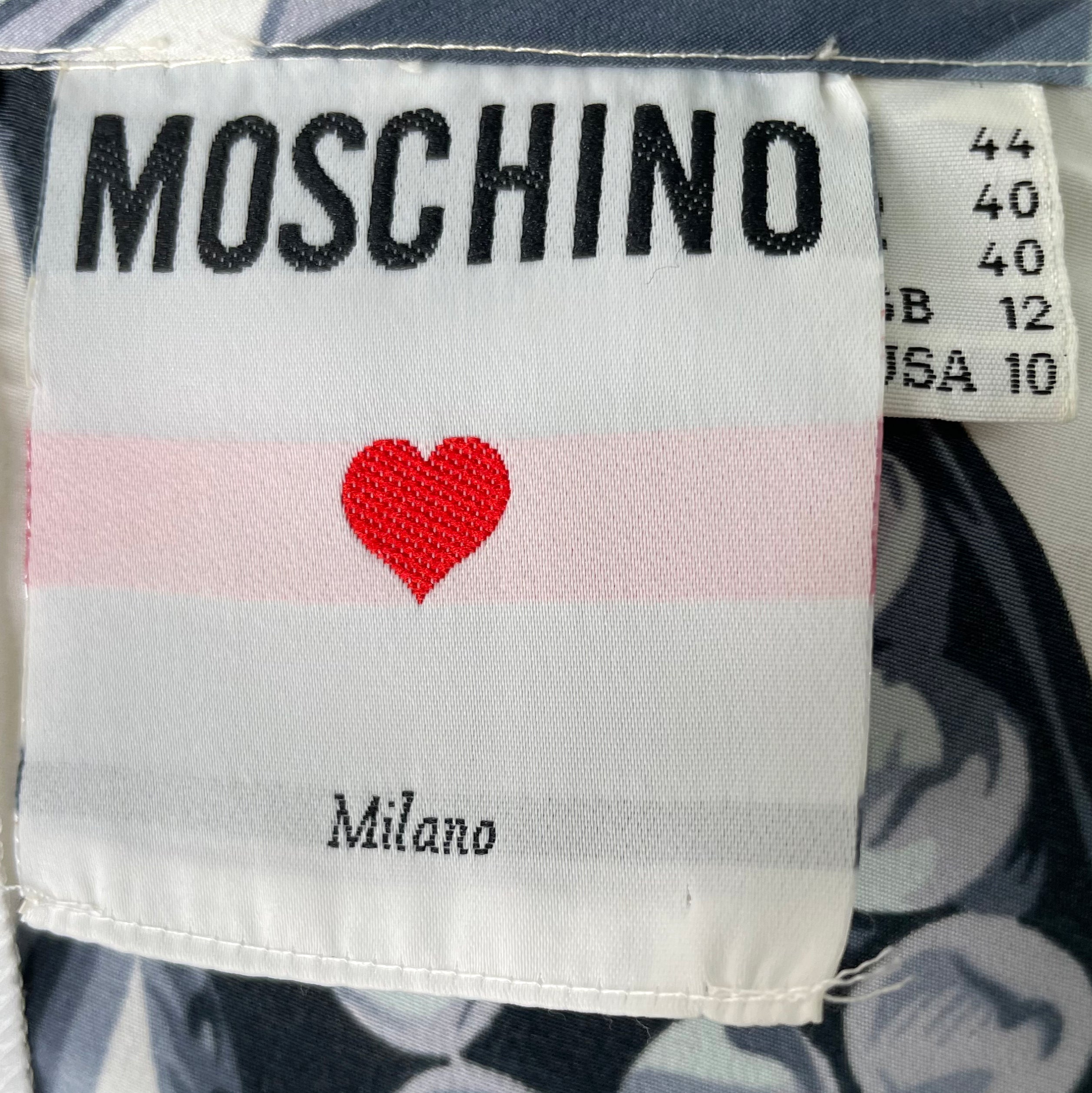 MOSCHINO MOSCHINO - Long White Dress - ALE PARIS Luxury Vintage