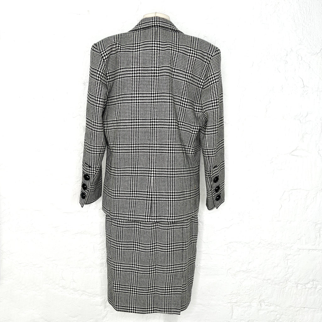 YVES SAINT LAURENT YVES SAINT LAURENT - Houndstooth Pattern Set - ALE PARIS Luxury Vintage