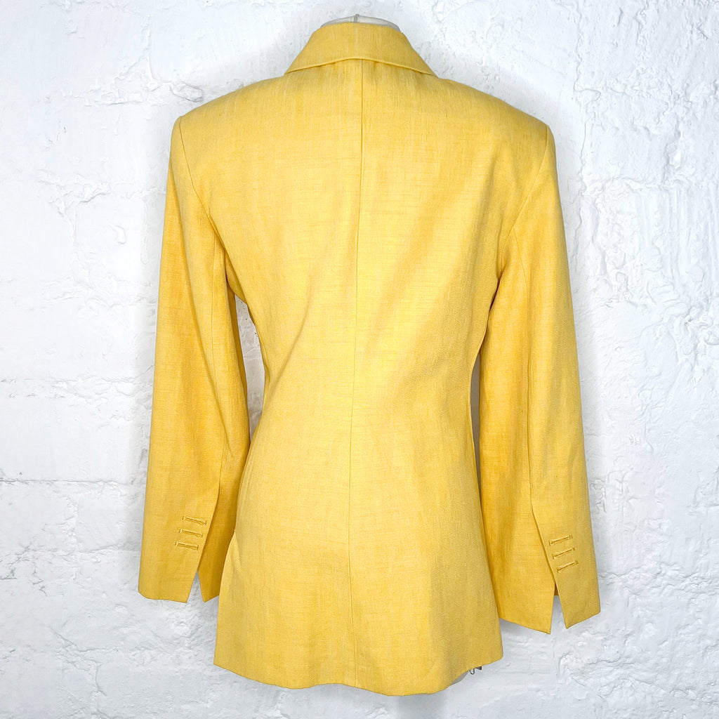 JACQUEMUS JACQUEMUS - Cross Blazer With Asymmetrical Design - ALE PARIS Luxury Vintage