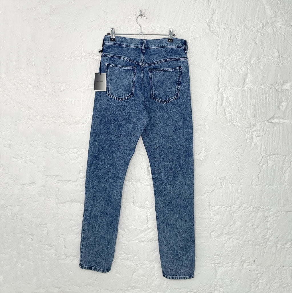 ISABEL MARANT ISABEL MARANT - Blue Denim Pants - ALE PARIS Luxury Vintage