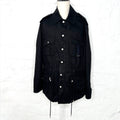 YVES SAINT LAURENT YVES SAINT LAURENT - Black Oversized Cargo Jacket - ALE PARIS Luxury Vintage