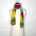 MISSONI MISSONI - Multicolor Abstract Details Scarf - ALE PARIS Luxury Vintage