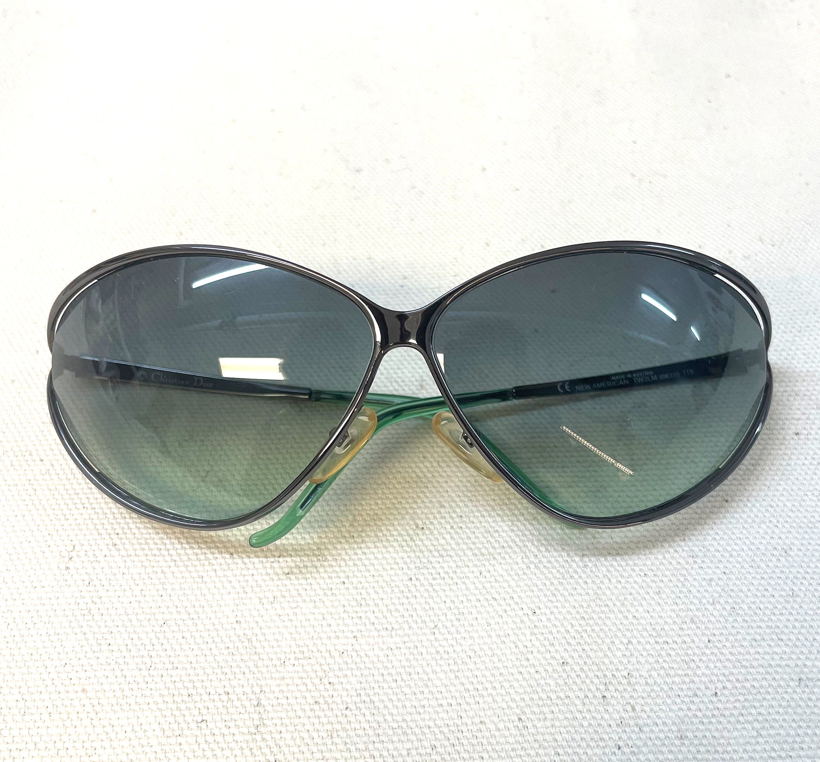 CHRISTIAN DIOR CHRISTIAN DIOR - Blue New American Sunglasses - ALE PARIS Luxury Vintage