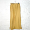 GUCCI GUCCI - Chick Yellow Wide Leg Trousers - ALE PARIS Luxury Vintage