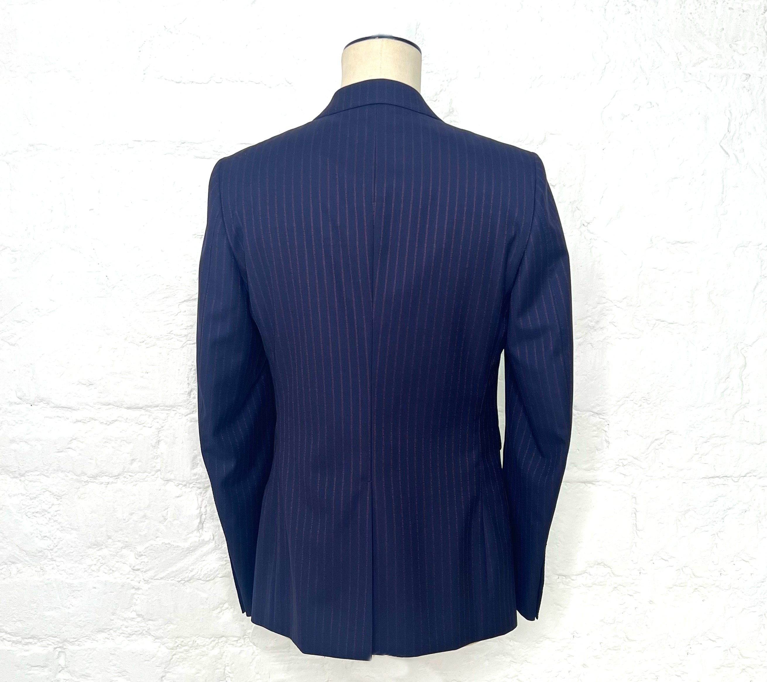 GUCCI GUCCI - Navy Smocking With Red Stripes - ALE PARIS Luxury Vintage