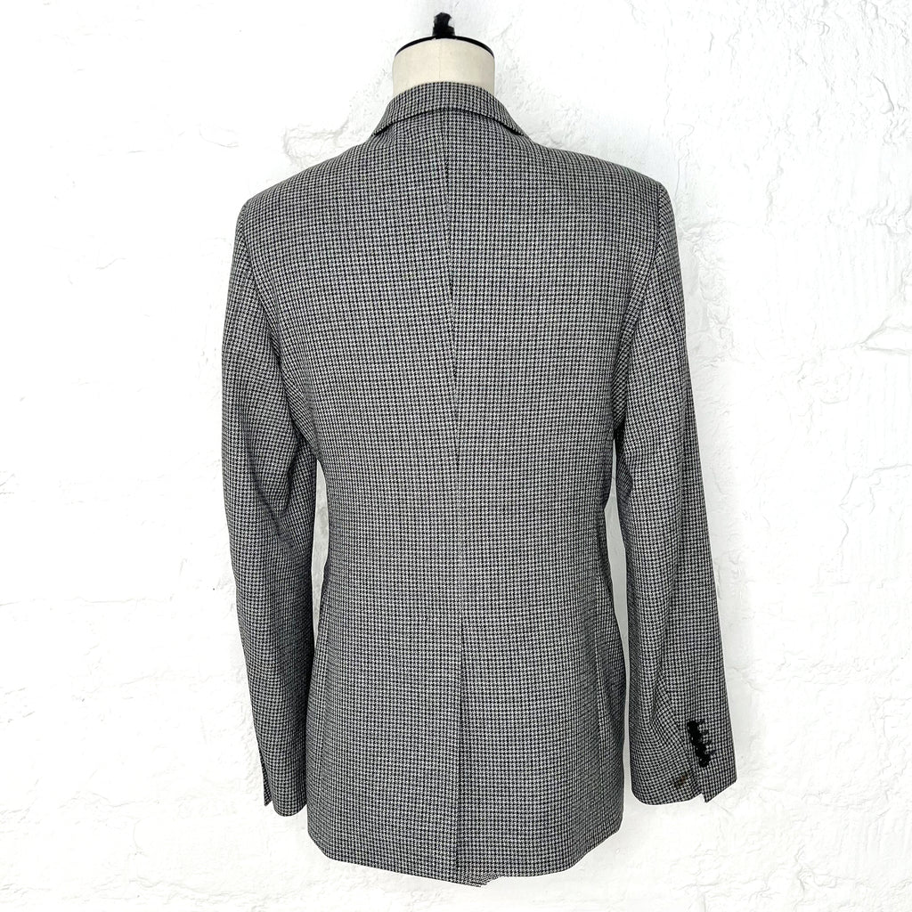 CALVIN KLEIN CALVIN KLEIN - Grey Wool Fitted Jacket - ALE PARIS Luxury Vintage
