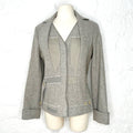 CHRISTIAN DIOR CHRISTIAN DIOR -  Light Grey Bar Jacket - ALE PARIS Luxury Vintage