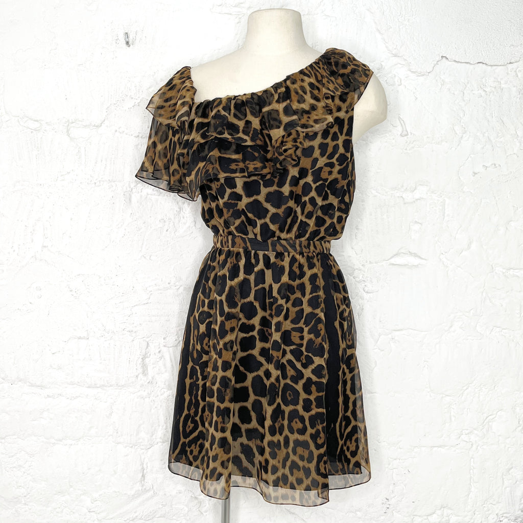 YVES SAINT LAURENT YVES SAINT LAURENT - Leopard Dress - ALE PARIS Luxury Vintage