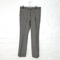 GUCCI GUCCI - Vichy Pattern Wide Leg Trousers - ALE PARIS Luxury Vintage