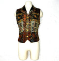 KENZO KENZO - Jacquard Multicolor Set With Skirt And Waistcoat - ALE PARIS Luxury Vintage