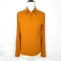 GUCCI GUCCI - Orange Jacquard Silk Monogram Gg Shirt - ALE PARIS Luxury Vintage