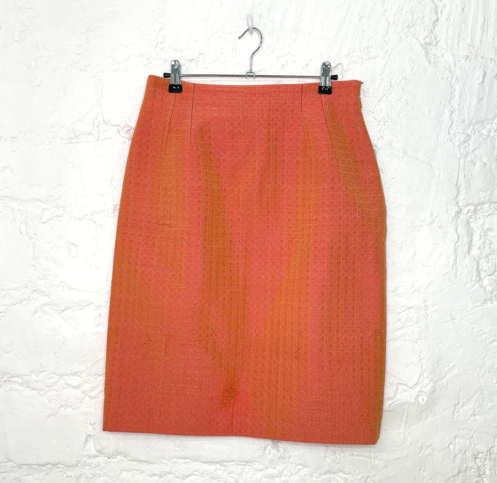CHRISTIAN DIOR CHRISTIAN DIOR - Orange Silk Set - ALE PARIS Luxury Vintage