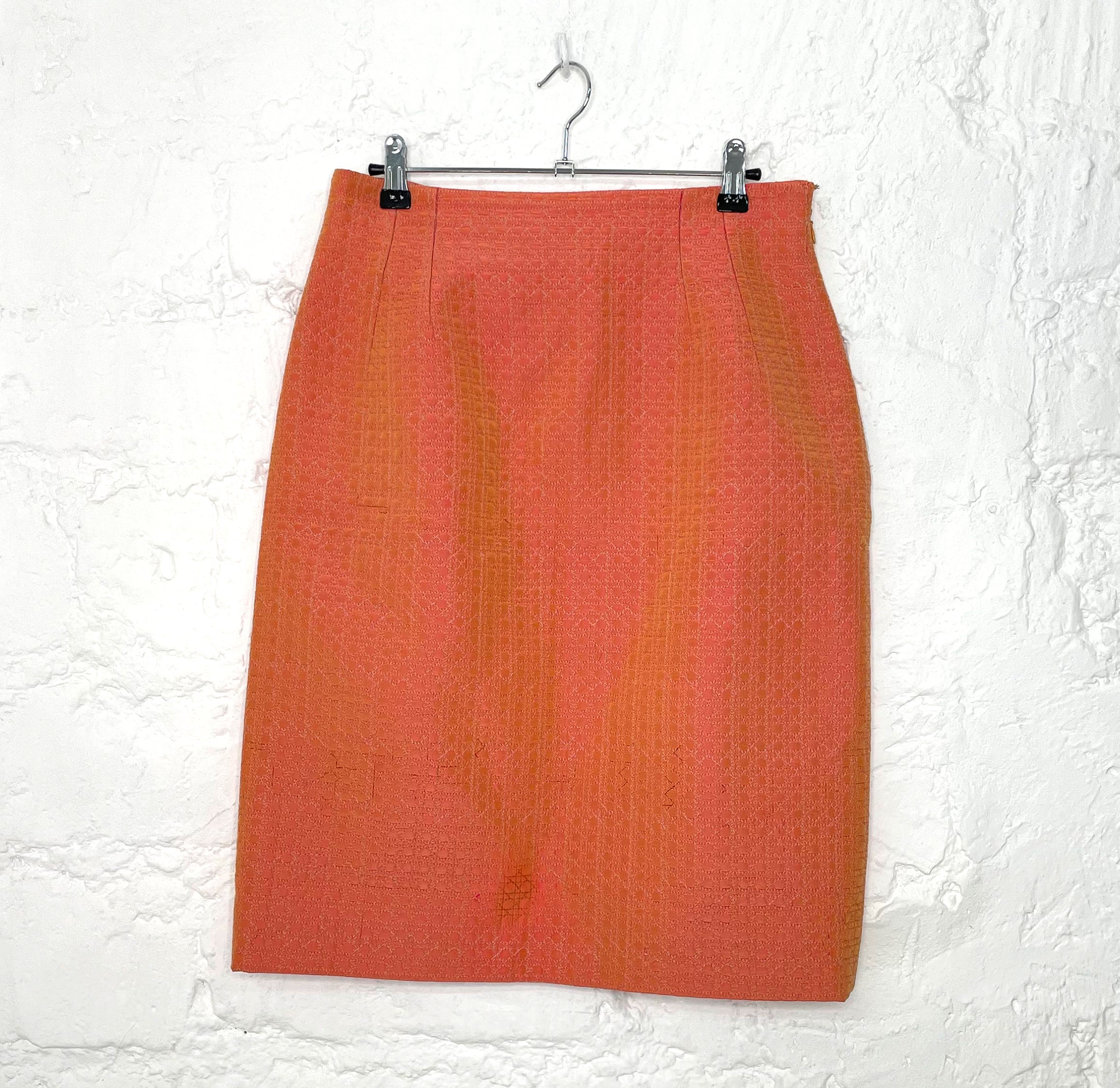 CHRISTIAN DIOR CHRISTIAN DIOR - Orange Silk Set - ALE PARIS Luxury Vintage