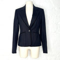 YVES SAINT LAURENT YVES SAINT LAURENT - Blue Navy Striped Blazer - ALE PARIS Luxury Vintage