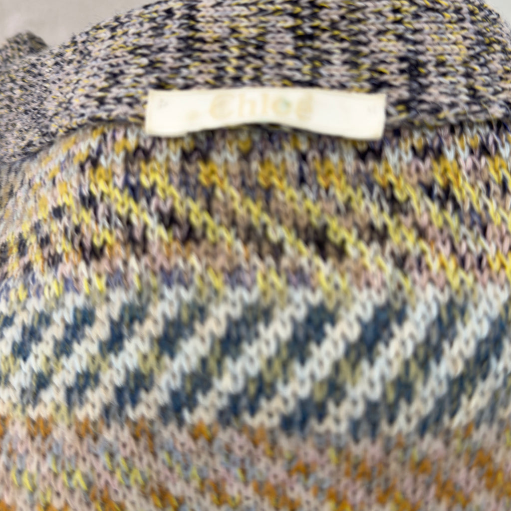 CHLOÉ CHLOE - Multicolor Stripes Sweater - ALE PARIS Luxury Vintage
