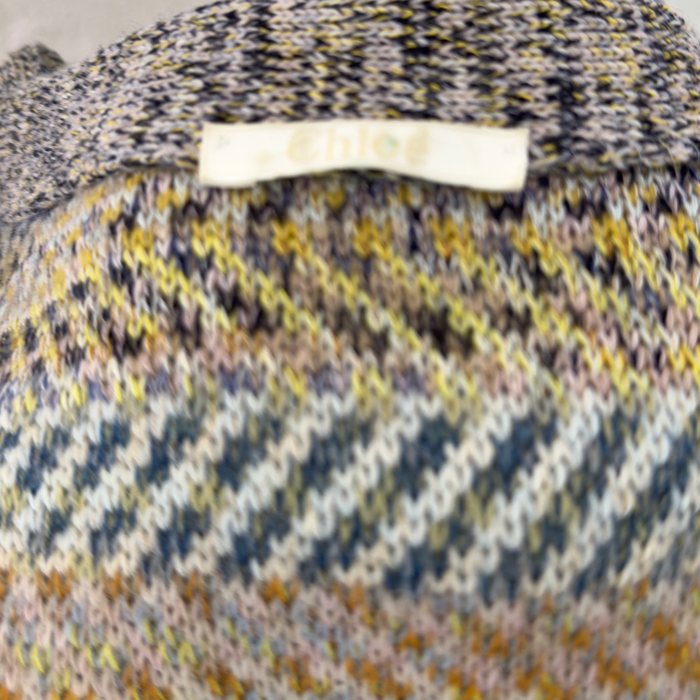 CHLOÉ CHLOE - Multicolor Stripes Sweater - ALE PARIS Luxury Vintage