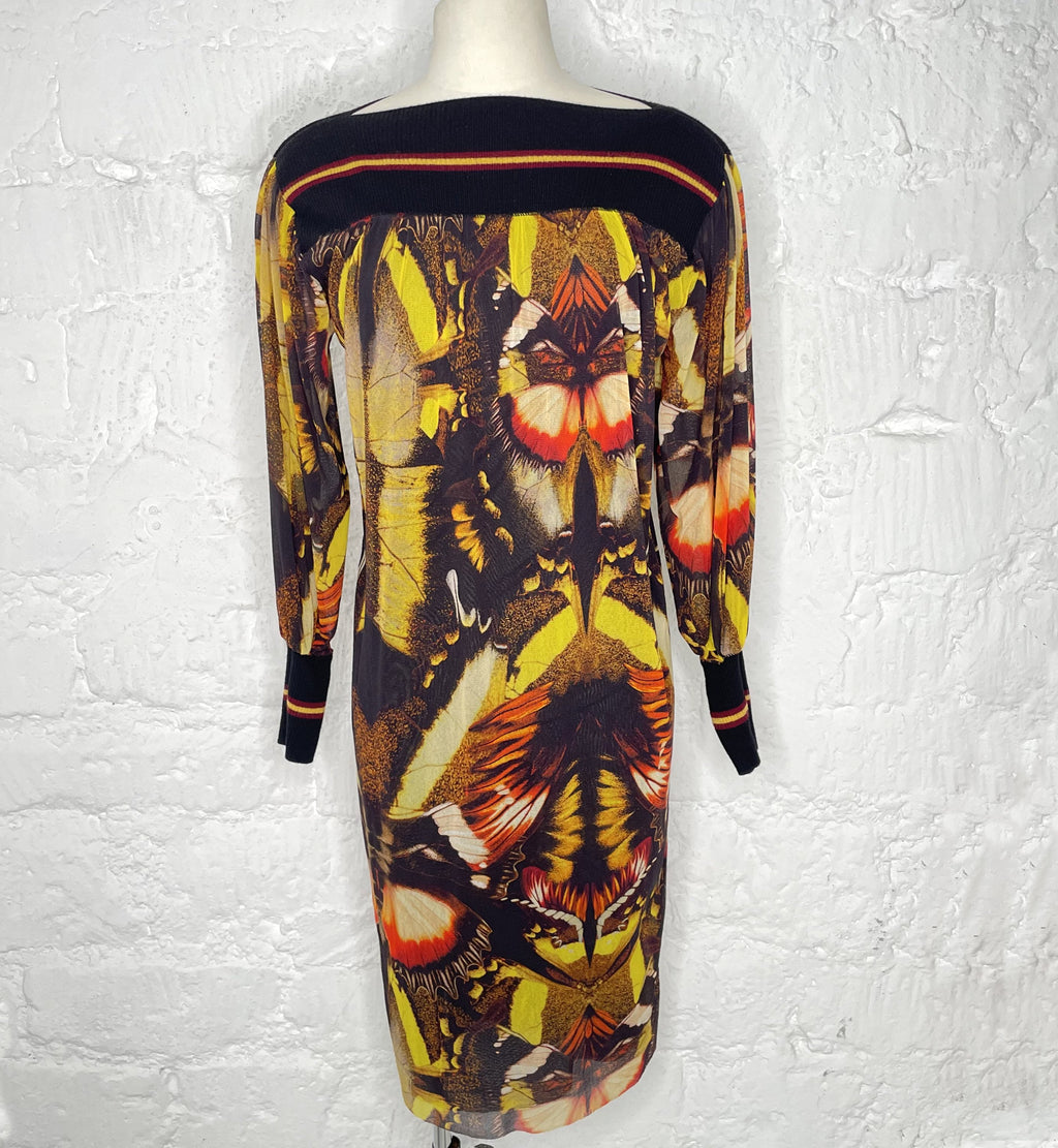 JEAN PAUL GAULTIER JEAN PAUL GAULTIER - Butterfly Print Dress - ALE PARIS Luxury Vintage