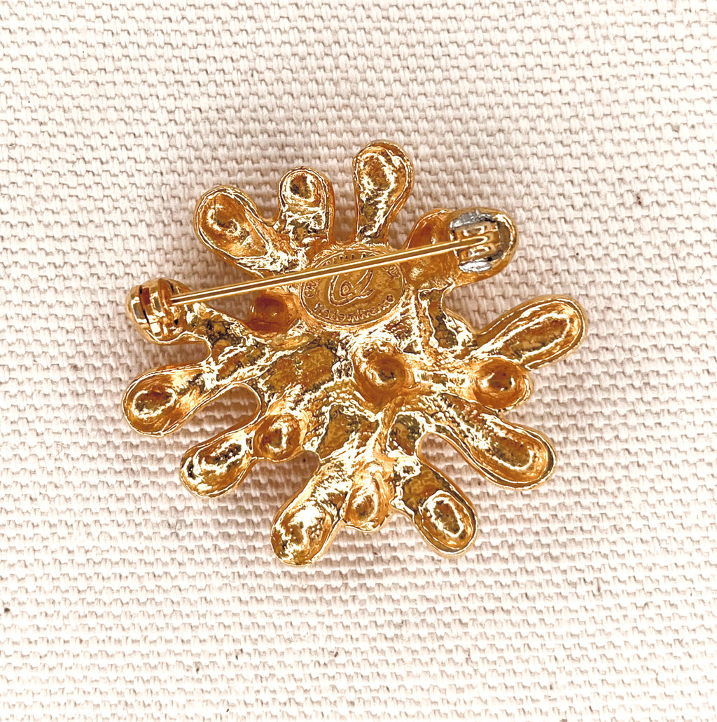 CHRISTIAN LACROIX CHRISTIAN LACROIX - Anemone Brooch - ALE PARIS Luxury Vintage