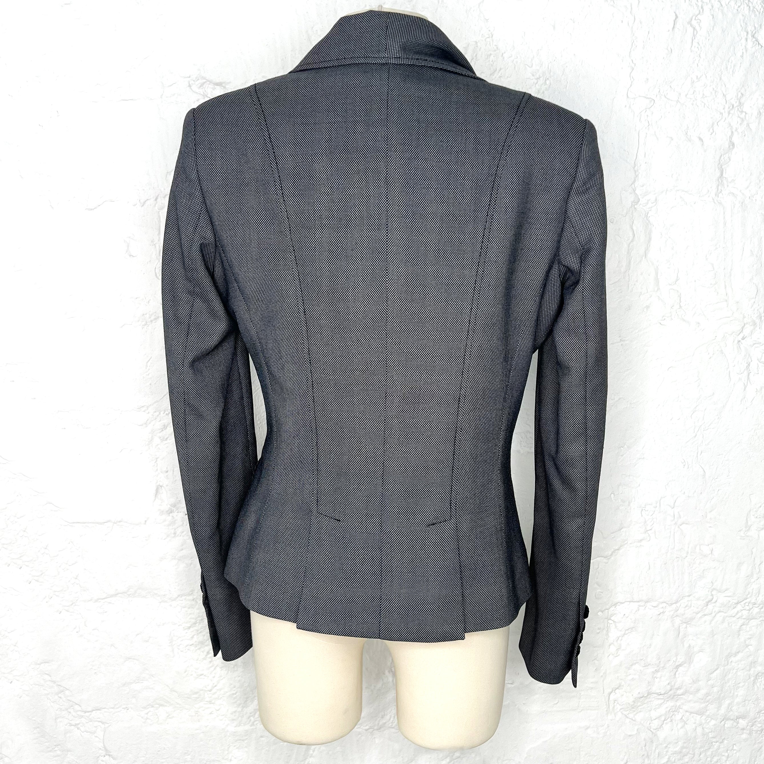 GALLIANO GALLIANO - Dark Grey Blazer - ALE PARIS Luxury Vintage