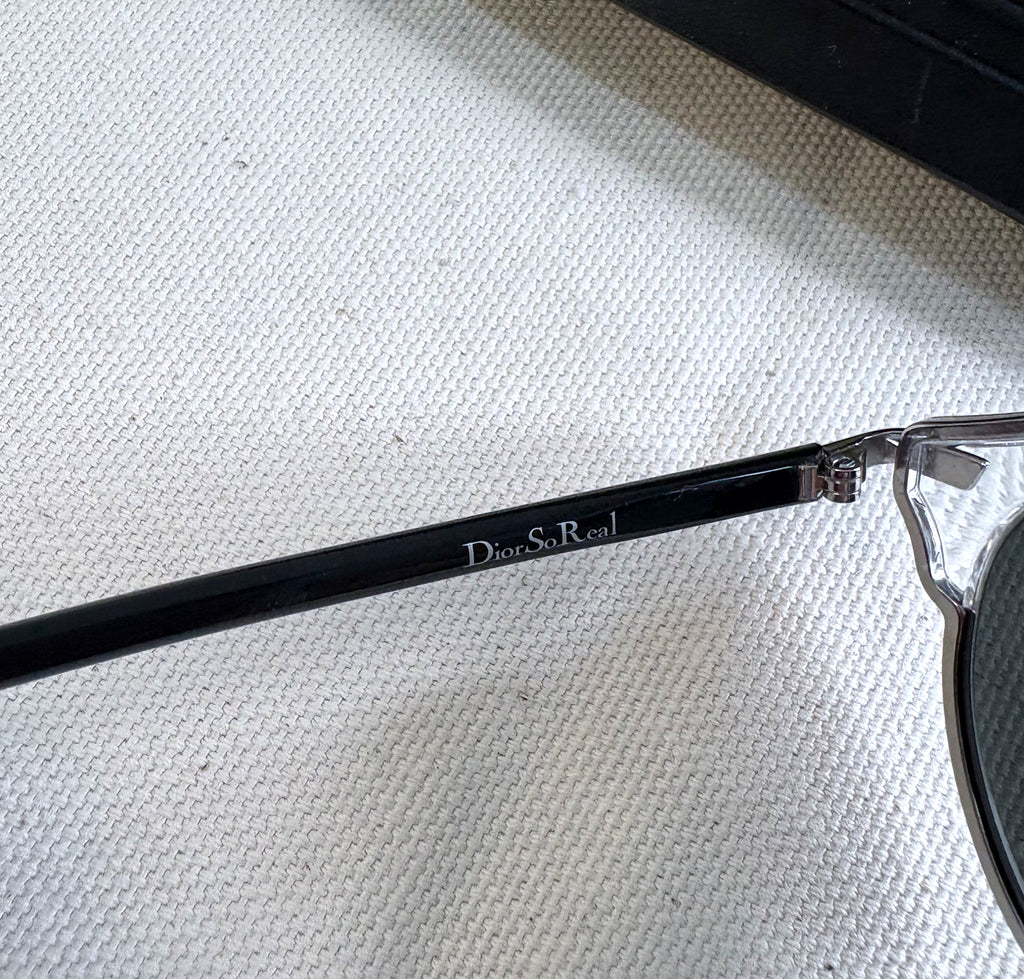 CHRISTIAN DIOR CHRISTIAN DIOR -  Silver So Real Sunglasses - ALE PARIS Luxury Vintage