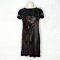 SONIA RYKIEL SONIA RYKIEL - T Shirt Dress With Rhinestones - ALE PARIS Luxury Vintage
