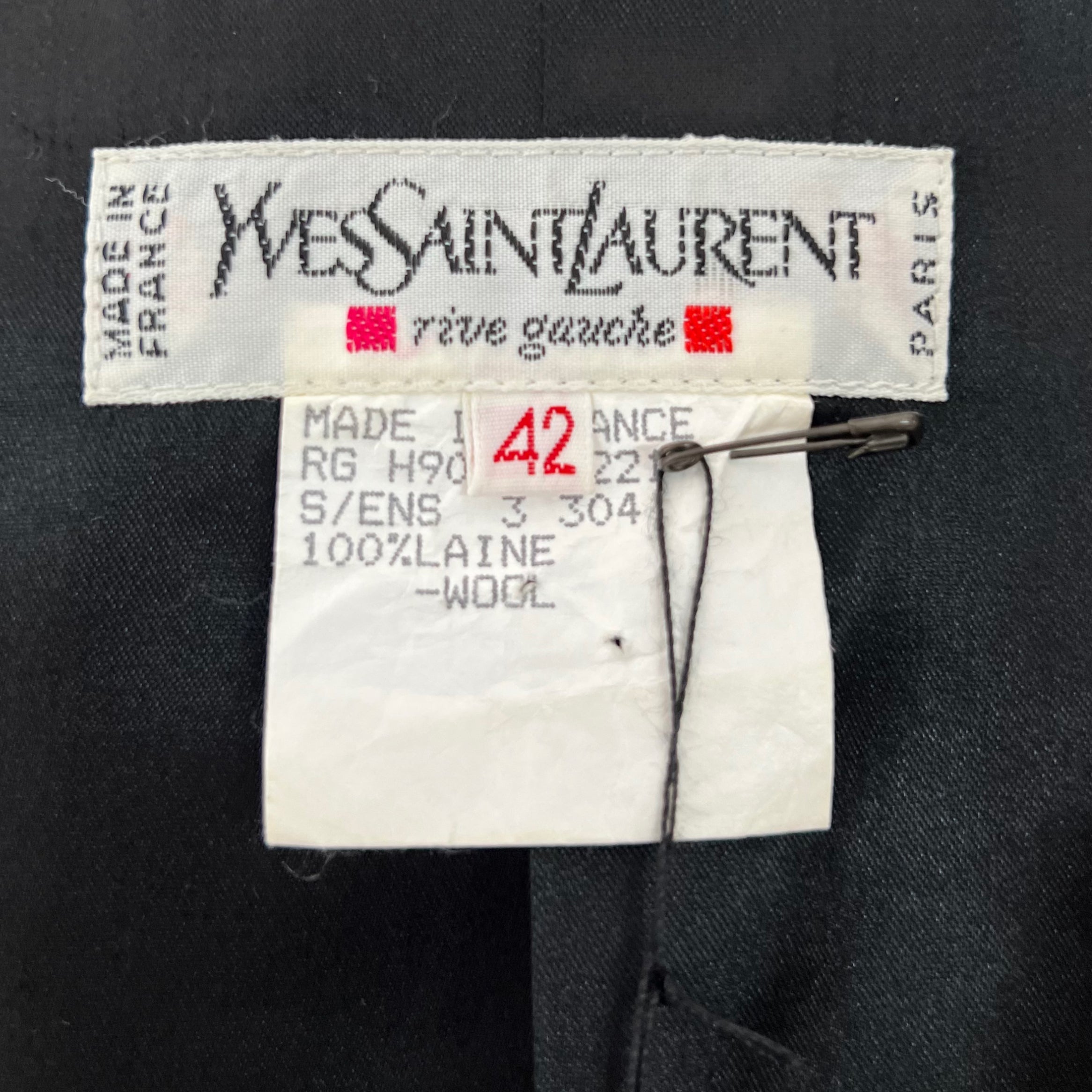 YVES SAINT LAURENT YVES SAINT LAURENT - Houndstooth Pattern Set - ALE PARIS Luxury Vintage