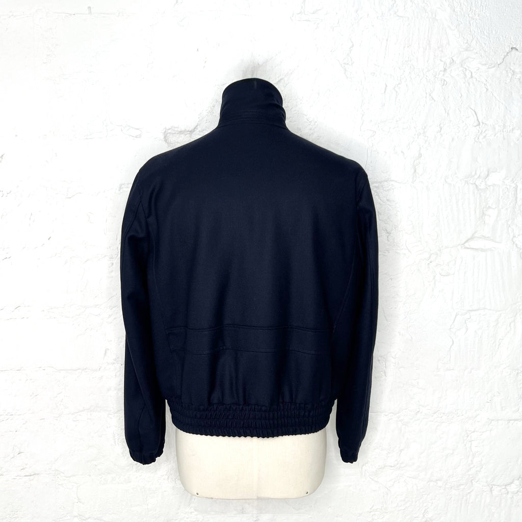 JOSEPH - Navy blue zipper bomber - ALE PARIS Luxury Vintage