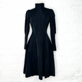 KENZO KENZO - Black Flured Dress Shirt - ALE PARIS Luxury Vintage