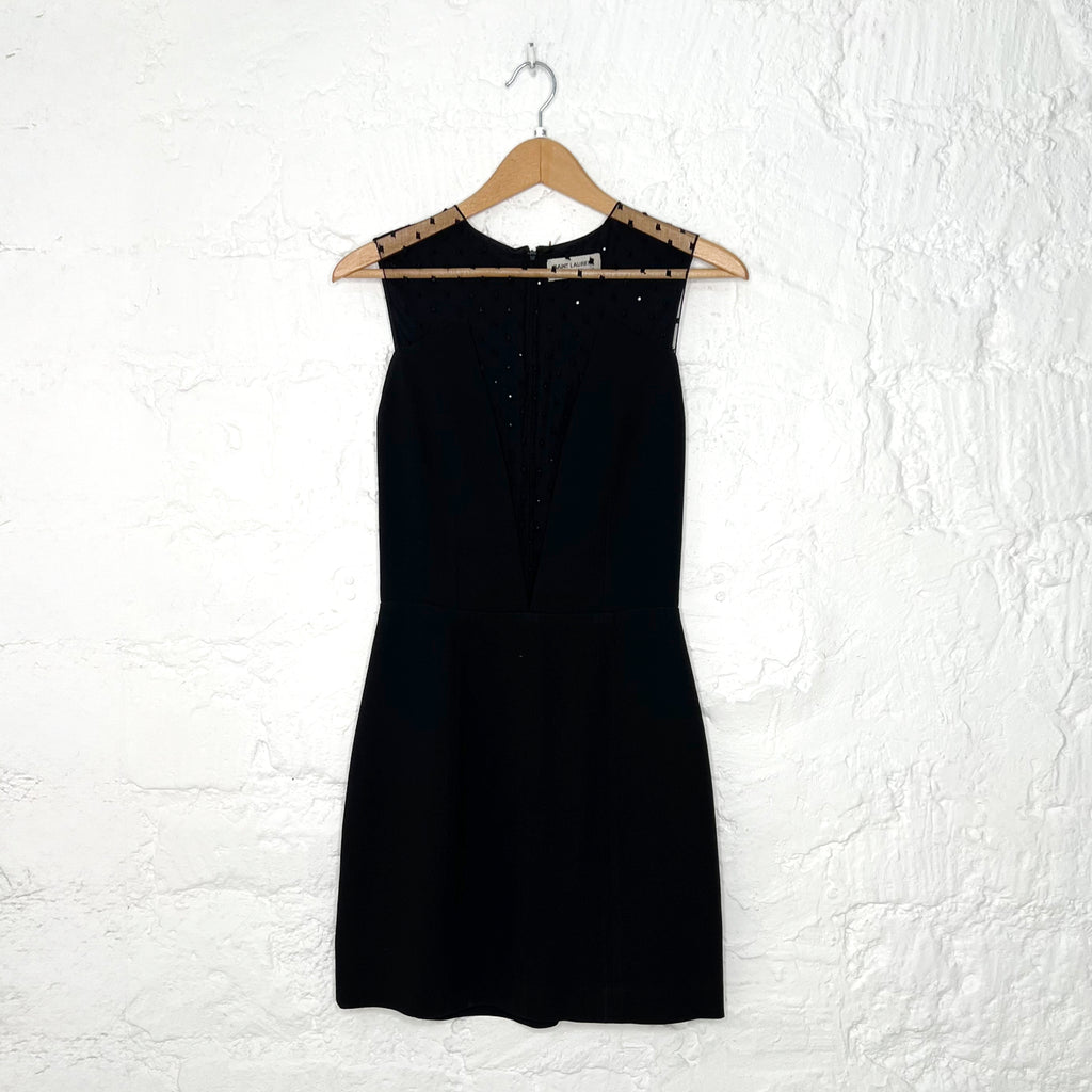 SAINT LAURENT SAINT LAURENT -  Black Short Dress - ALE PARIS Luxury Vintage