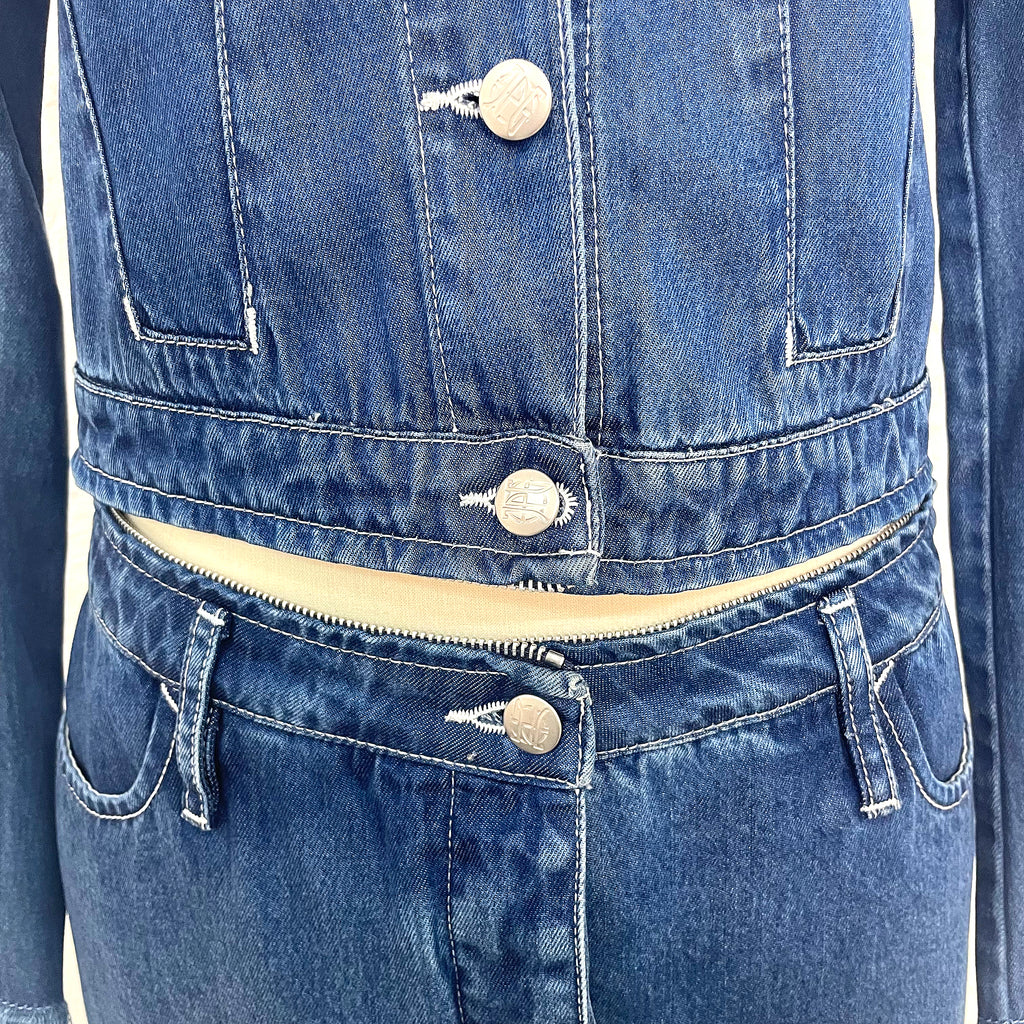 JEAN PAUL GAULTIER JEAN PAUL GAULTIER - Denim Set Dress - ALE PARIS Luxury Vintage