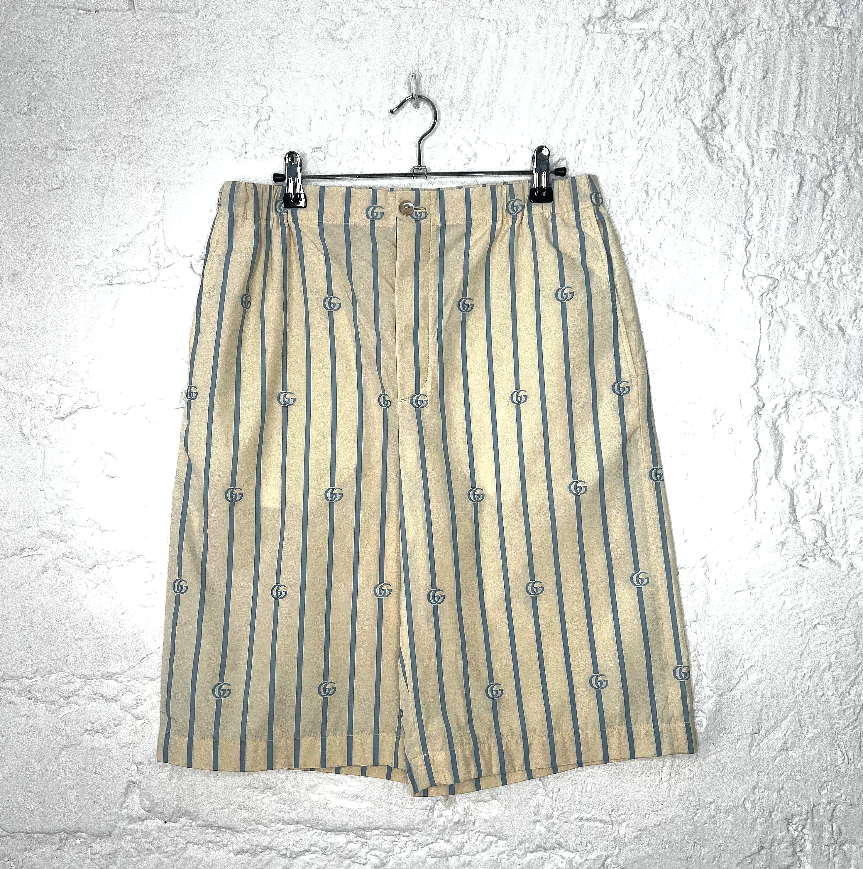 GUCCI GUCCI - Monogram Striped Set - ALE PARIS Luxury Vintage
