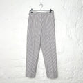 THOM BROWNE THOM BROWNE - White Seersucker Backstrap Trousers - ALE PARIS Luxury Vintage