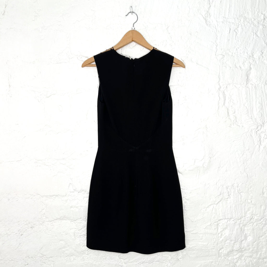 SAINT LAURENT SAINT LAURENT -  Black Short Dress - ALE PARIS Luxury Vintage
