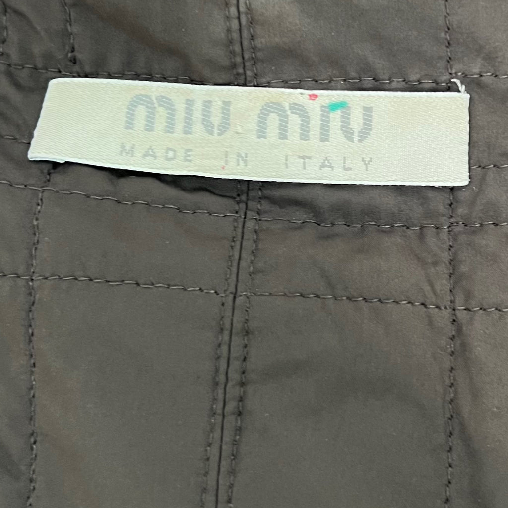 MIU MIU MIU - Miu Dark Purple Trench Coat - ALE PARIS Luxury Vintage