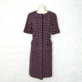 CHANEL - Cashmere purple dress - coat - ALE PARIS Luxury Vintage