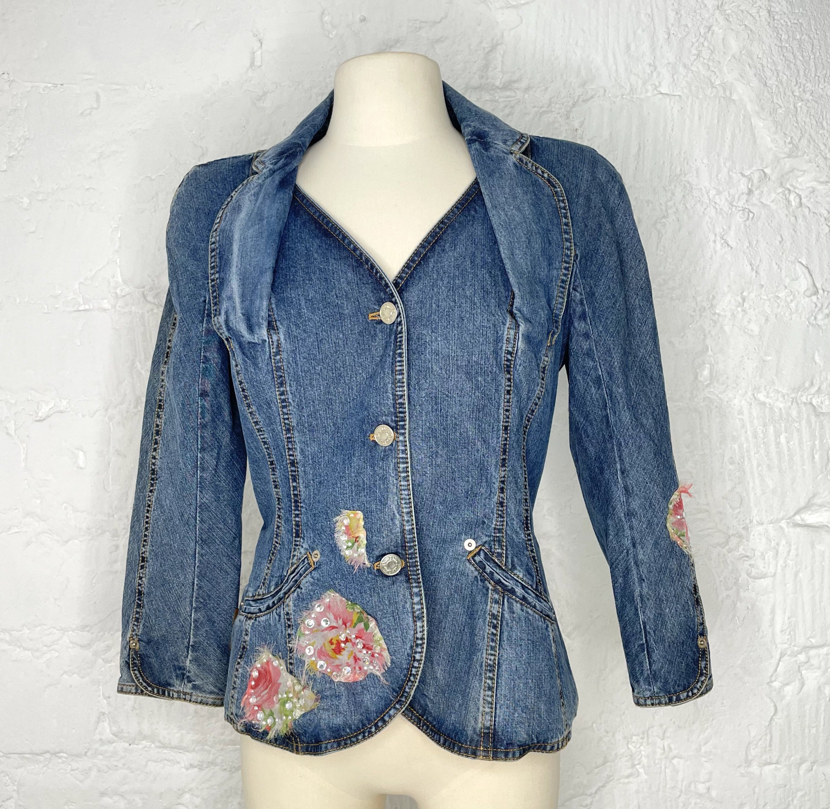 CHRISTIAN DIOR CHRISTIAN DIOR - Blue Denim Jacket - ALE PARIS Luxury Vintage